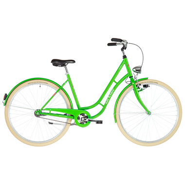 Bicicleta holandesa ORTLER DETROIT 1V WAVE Acero Verde 2020 0